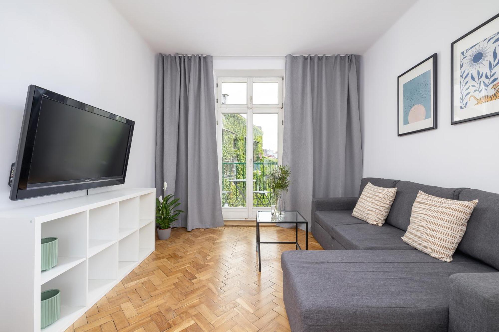 1-Bedroom Apartment With Balcony - Dluga 65 Krakkó Kültér fotó
